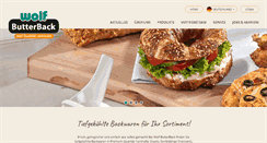 Desktop Screenshot of butterback.com